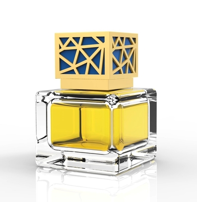 OEM ODM Luxury Special Square Cynk Perfumy Bottle Cap Proces galwanizacji